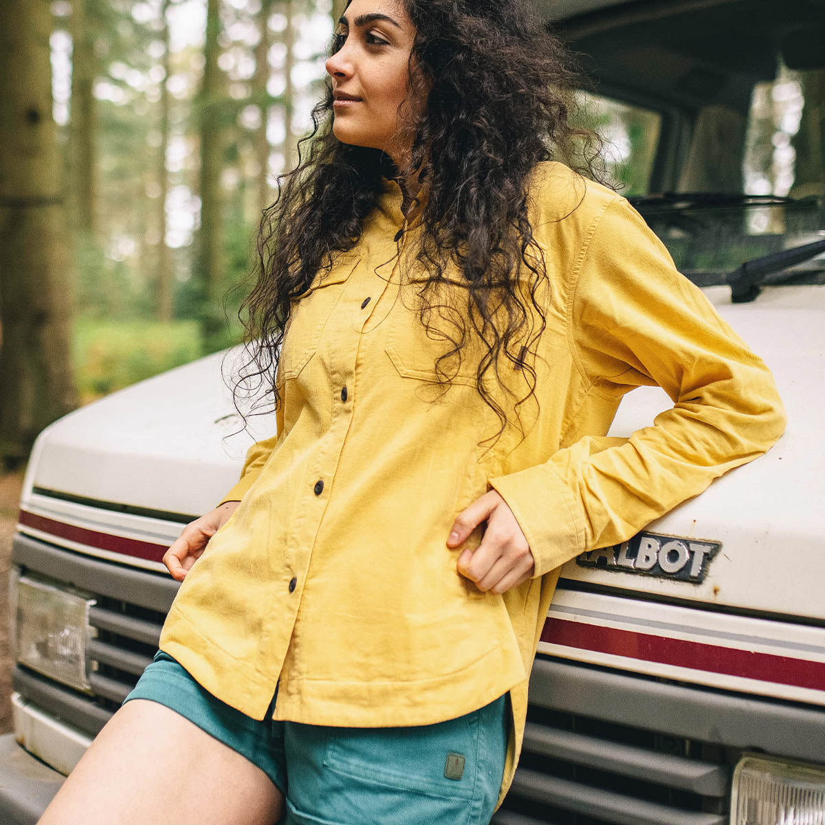 Ray Recycled Cord LS Shirt - Jojoba