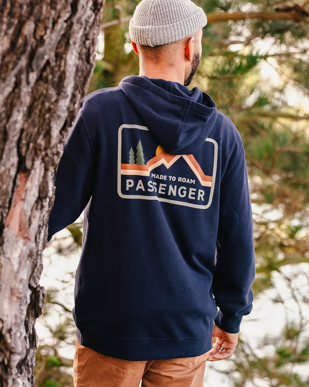 Made To Roam Hoodie - Deep Navy - Lifestyle