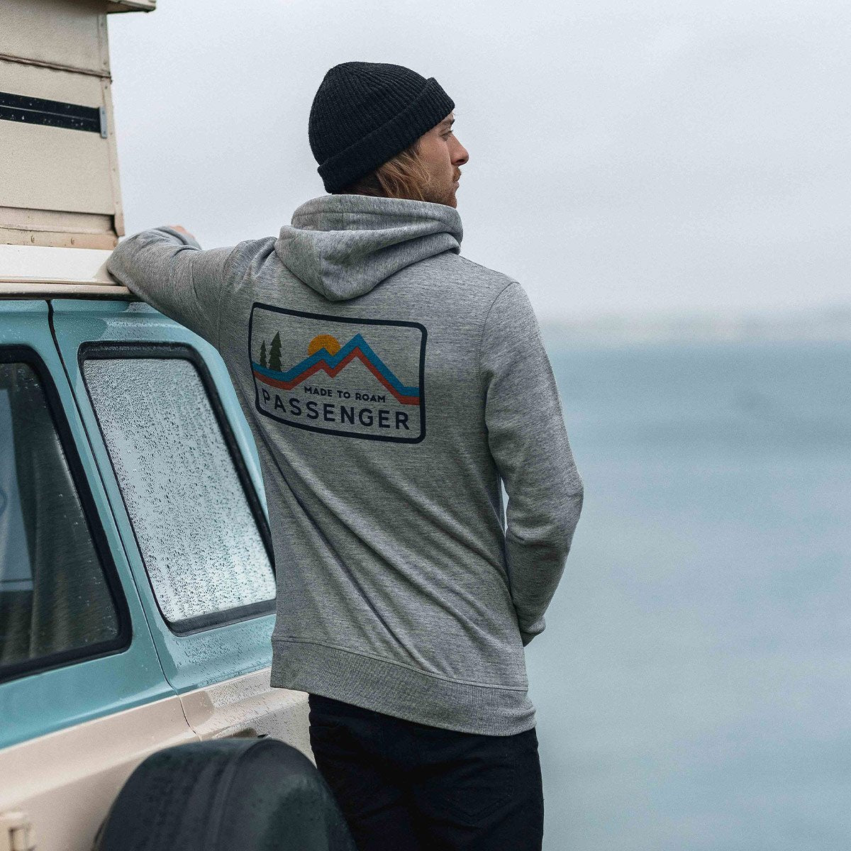 Made To Roam Hoodie - Grey Marl - Lifestyle