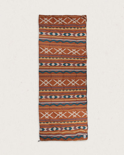 Twilight Recycled Sleeping Bag - Ginger Paddle Geo