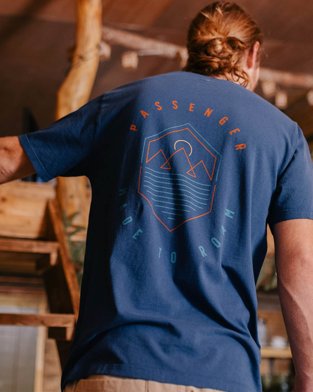 Guided T-Shirt - Dark Denim - Lifestyle