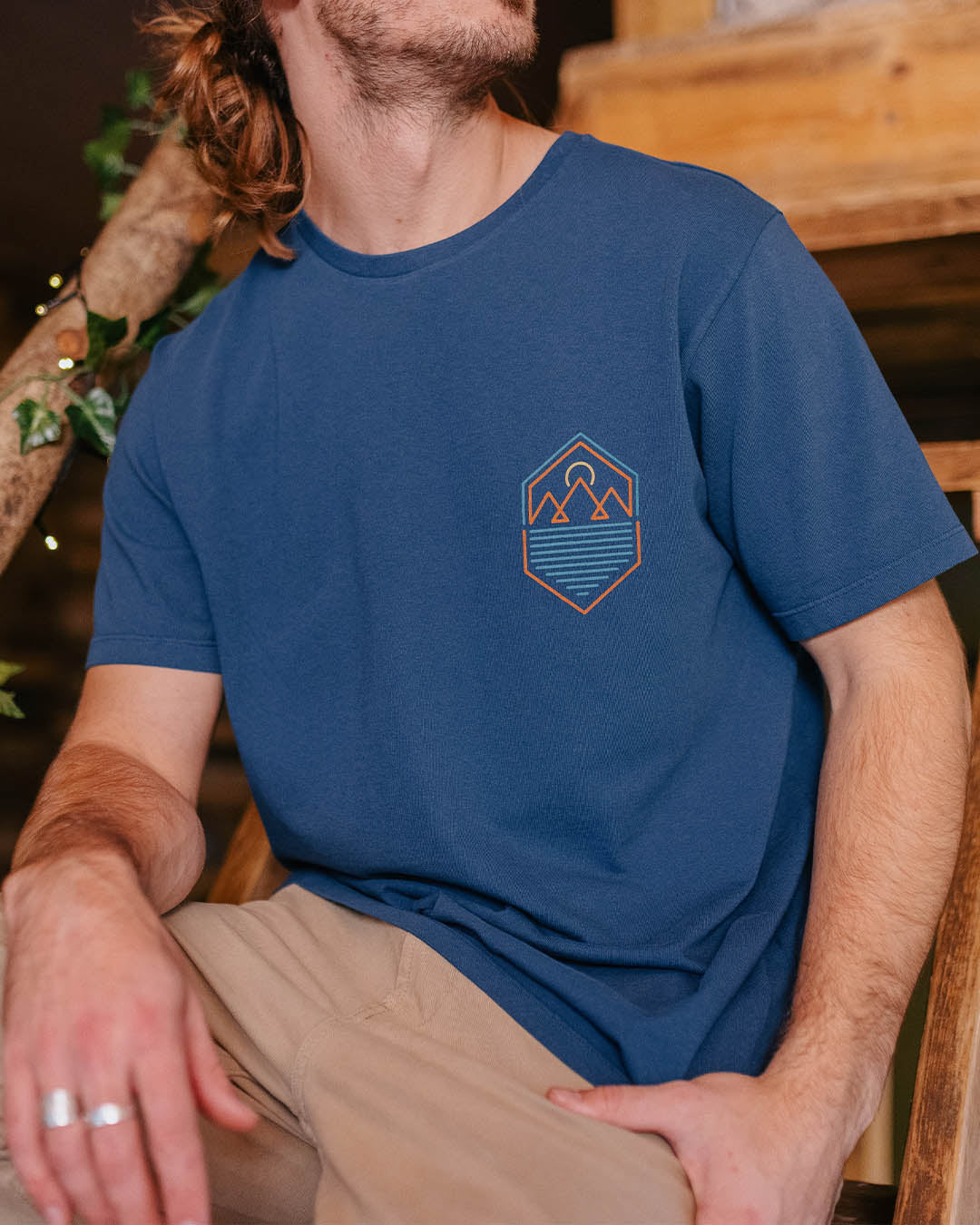 Guided T-Shirt - Dark Denim - Lifestyle