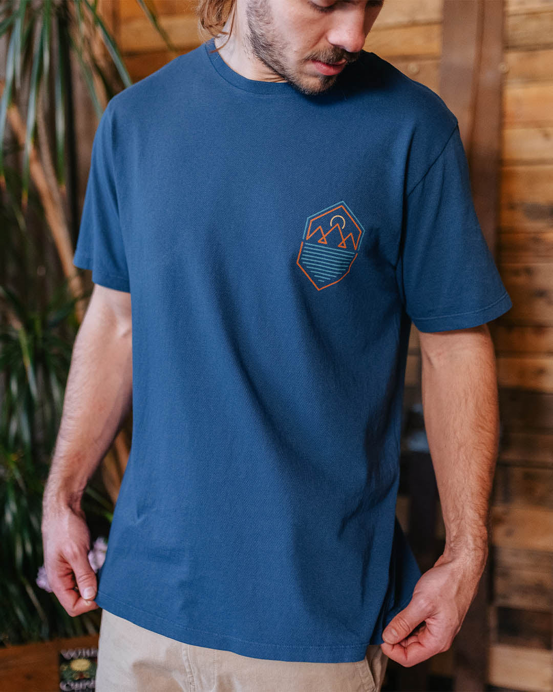 Guided T-Shirt - Dark Denim - Lifestyle