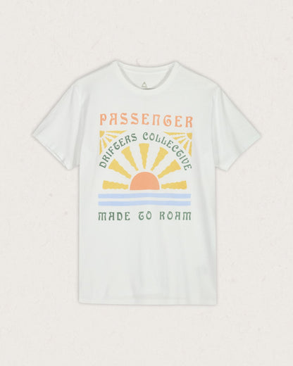 Drifters Oversized Recycled Cotton T-Shirt - White